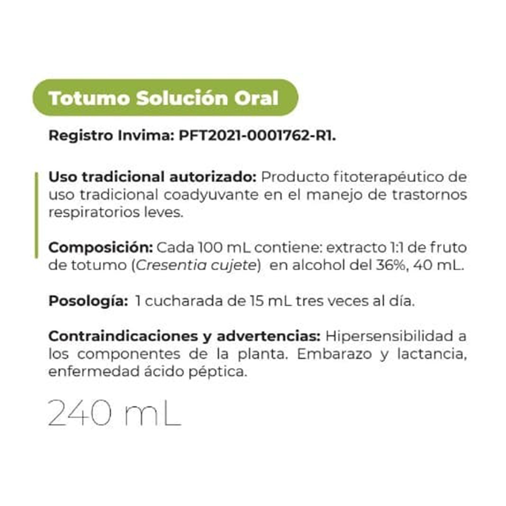 Totumo 240ml - Image 2