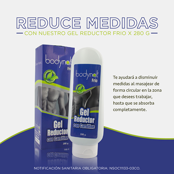 Gel Reductor Frío con Carnitina 280g - Image 2