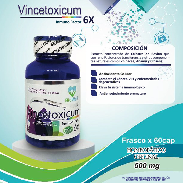 Vincetoxicum 60 cápsulas - Image 3